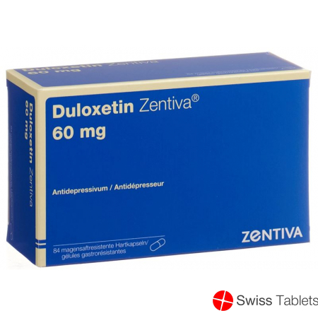 Duloxetine Zentiva Kaps 60 mg 84 pcs