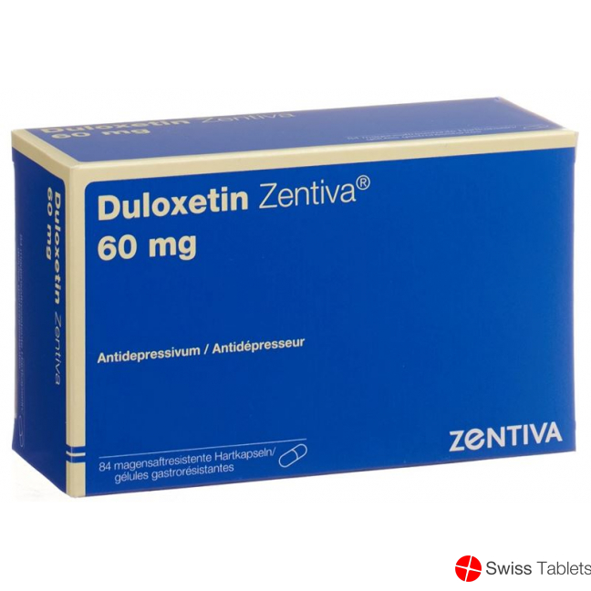 Duloxetine Zentiva Kaps 60 mg 84 pcs