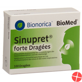 Sinupret forte drag 100 pcs