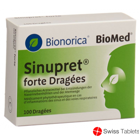 Sinupret forte drag 100 pcs