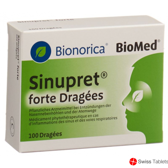 Sinupret forte drag 100 pcs