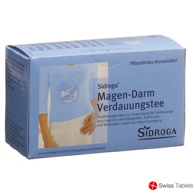 Sidroga gastrointestinal Verdauungstee 20 Btl 1.5 g