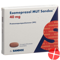 Esomeprazole MUT Sandoz Filmtabl 40 mg 14 pcs