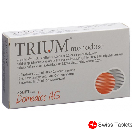 TRIUM Gd Opht 15 Monodos 0.35ml