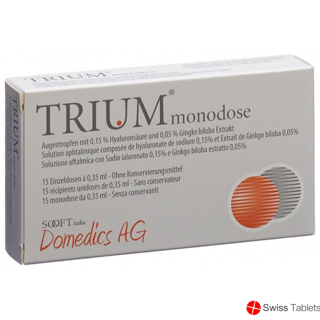 TRIUM Gd Opht 15 Monodos 0.35ml