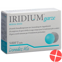 IRIDIUM Garze Einmalkompressen sterile 20 pcs IRIDIUM Garze Einmalkompressen sterile 20 pcs