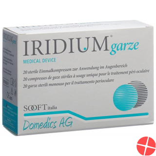 IRIDIUM Garze Einmalkompressen sterile 20 pcs