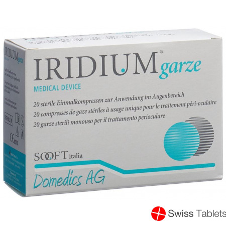 IRIDIUM Garze Einmalkompressen sterile 20 pcs