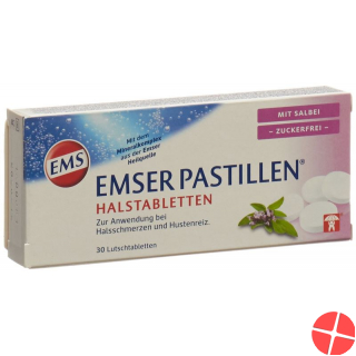 Emser sugar-free with sage 30 lozenges