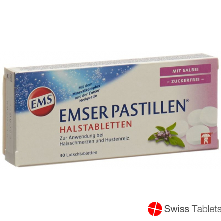 Emser sugar-free with sage 30 lozenges