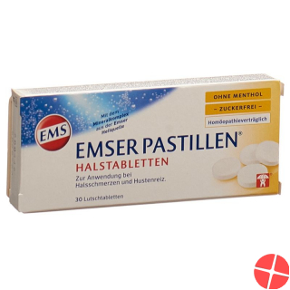 Emser sugar-free without menthol 30 pastilles