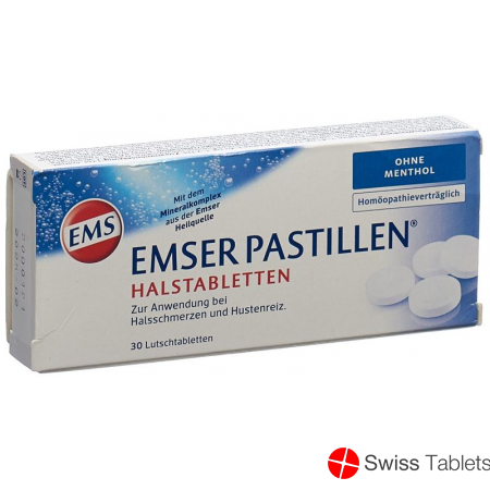 Emser without menthol 30 lozenges