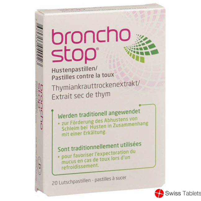 Bronchostop DUO cough drops 20 pc