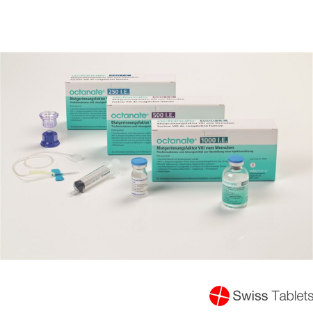 Octanate Trockensub 250 IU solvent cum + application set