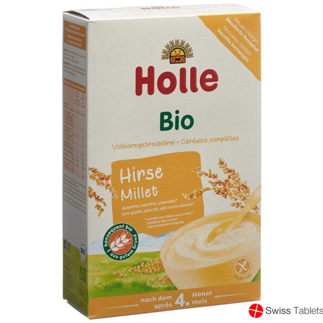 Holle Babybrei Hirse Bio (neu) 250g buy online