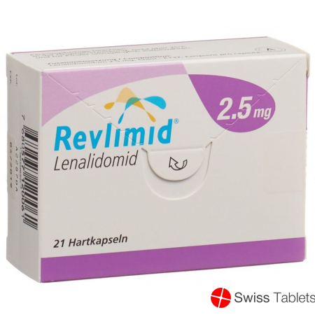 Revlimid Kapseln 2.5mg 21 Stück buy online