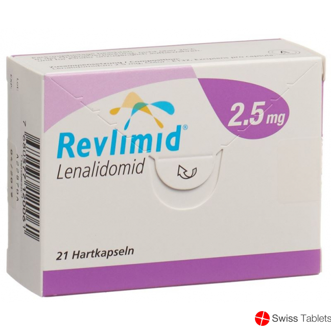 Revlimid Kapseln 2.5mg 21 Stück buy online