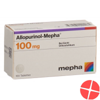 Allopurinol Mepha tbl 100 mg 100 pcs