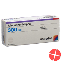 Allopurinol Mepha tbl 300 mg 30 pcs