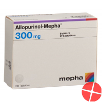 Allopurinol Mepha Tabletten 300mg 100 Stück
