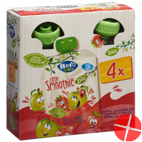 Hero Baby Organic Smoothie Apple Strawberry 4 x 90 g