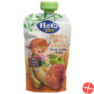Hero Kids Big Smoothie Pfirsich Apfel Banane 120g