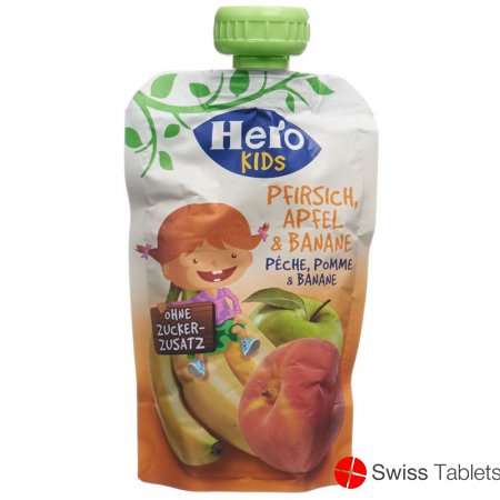 Hero Kids Big Smoothie Pfirsich Apfel Banane 120g buy online
