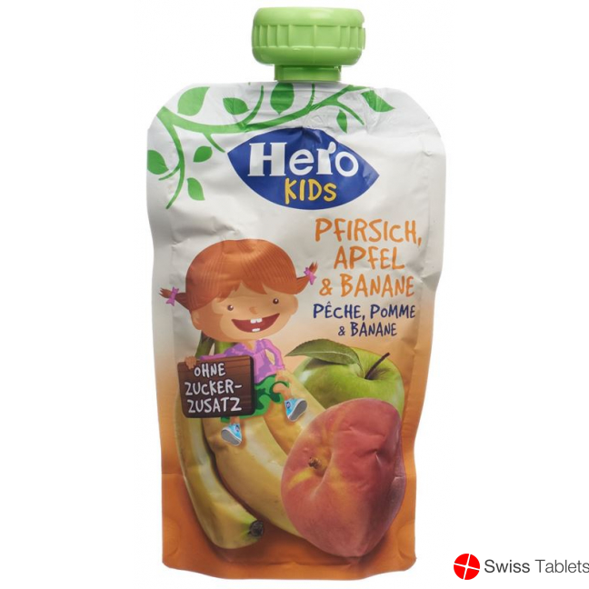 Hero Kids Big Smoothie Pfirsich Apfel Banane 120g buy online