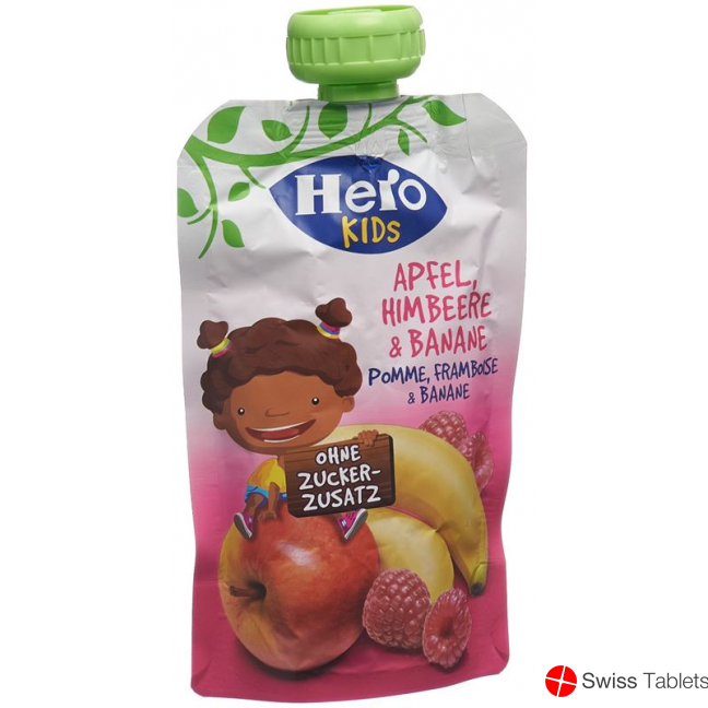 Hero Kids Smoothie apple raspberry banana Btl 120 g