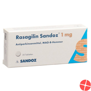 Rasagilin 1 mg 30 tablets Rasagilin 1 mg 30 tablets
