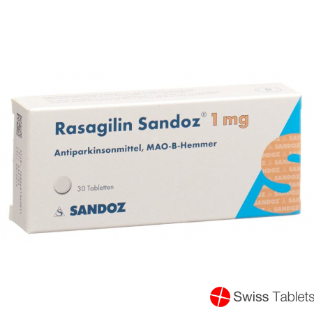 Rasagilin Sandoz Tabletten 1mg 30 Stück buy online