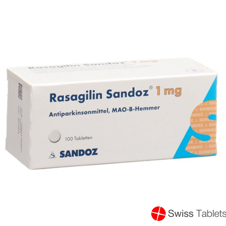 Rasagilin Sandoz Tabletten 1mg 100 Stück buy online