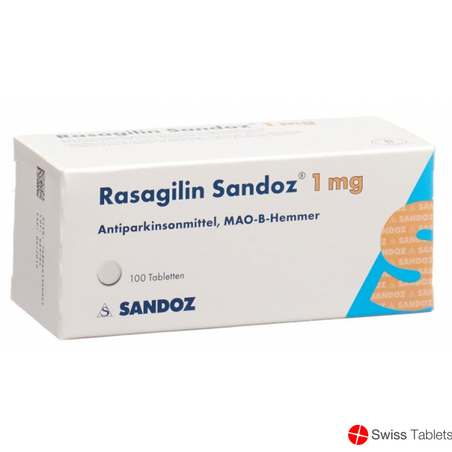 Rasagilin Sandoz Tabletten 1mg 100 Stück buy online