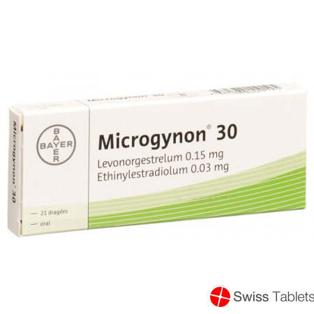 Microgynon-30 21 Dragees buy online