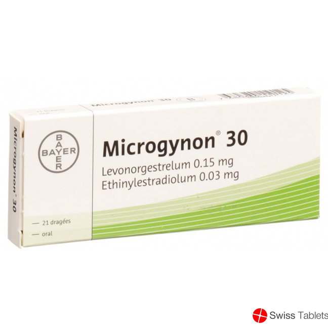 Microgynon-30 21 Dragees buy online