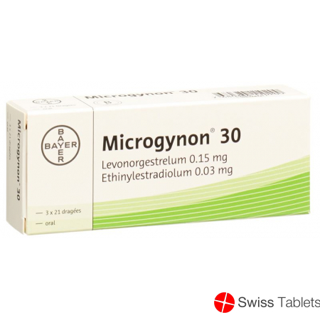 Microgynon-30 3x21 Dragees buy online