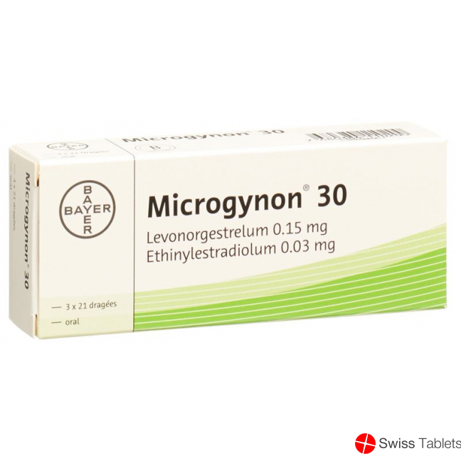 Microgynon-30 3x21 Dragees buy online