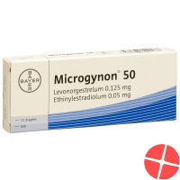 Microgynon 50 Dragees 21 Stück