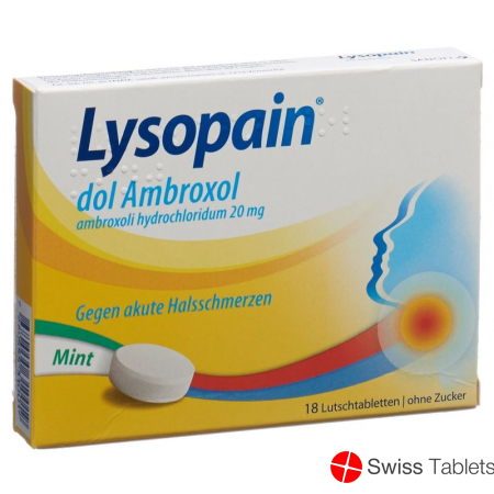 Lysopain Dol Ambroxol Mint 18 Stück buy online