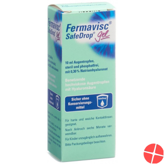 Fermavisc Safedrop Augengel 0.3% Tropfflasche 10ml