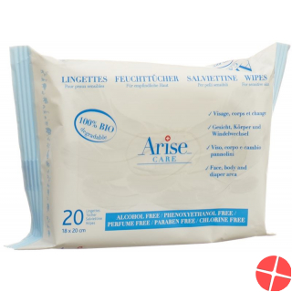 Arise Swiss Baby Care Wipes Body & Face 72 pcs