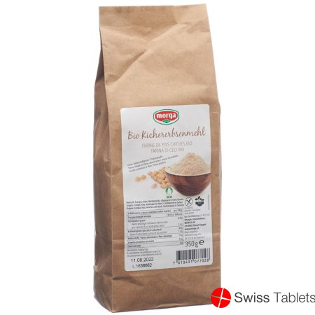 Morga Kichererbsenmehl Glutenfrei Bio 350g buy online