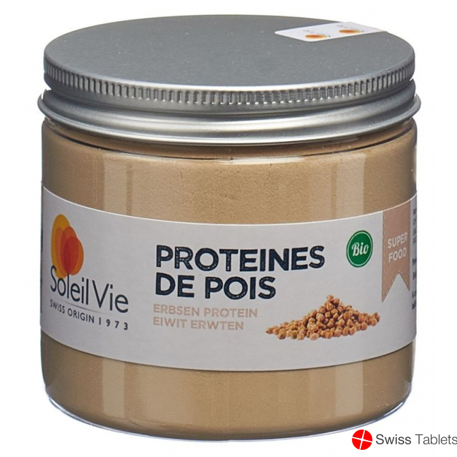 Soleil Vie Erbsenprotein Pulver Bio 100g buy online