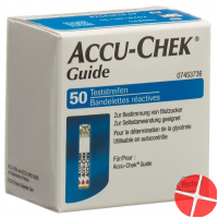 Accu-Chek test strips 50 pcs Guide