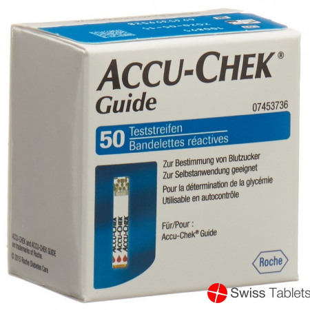 Accu-Chek test strips 50 pcs Guide