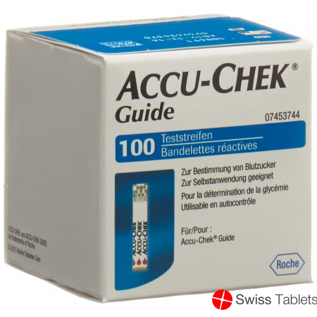 Accu-Chek Guide Teststreifen 100 Stück buy online