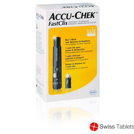 Accu-chek Fastclix Kit+6 lancets buy online