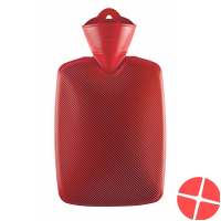 emosan Wärmeflasche Halblamelle Rot 1.8L