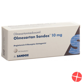Olmesartan Sandoz Filmtabletten 10mg 98 Stück