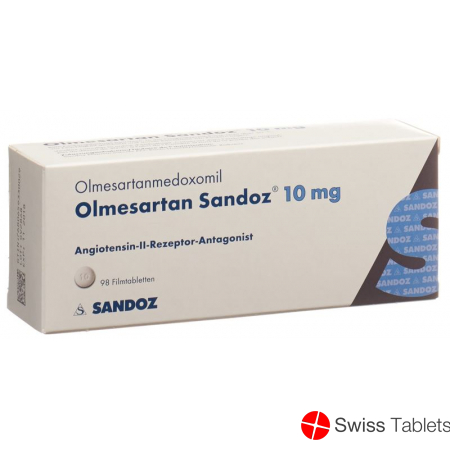 Olmesartan Sandoz Filmtabletten 10mg 98 Stück buy online
